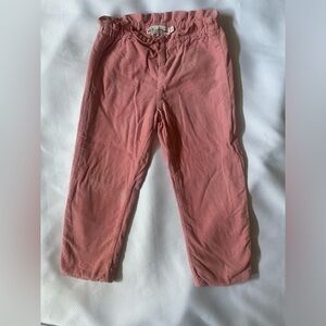 BONPOINT Corduroy Paperbag Pants 3T